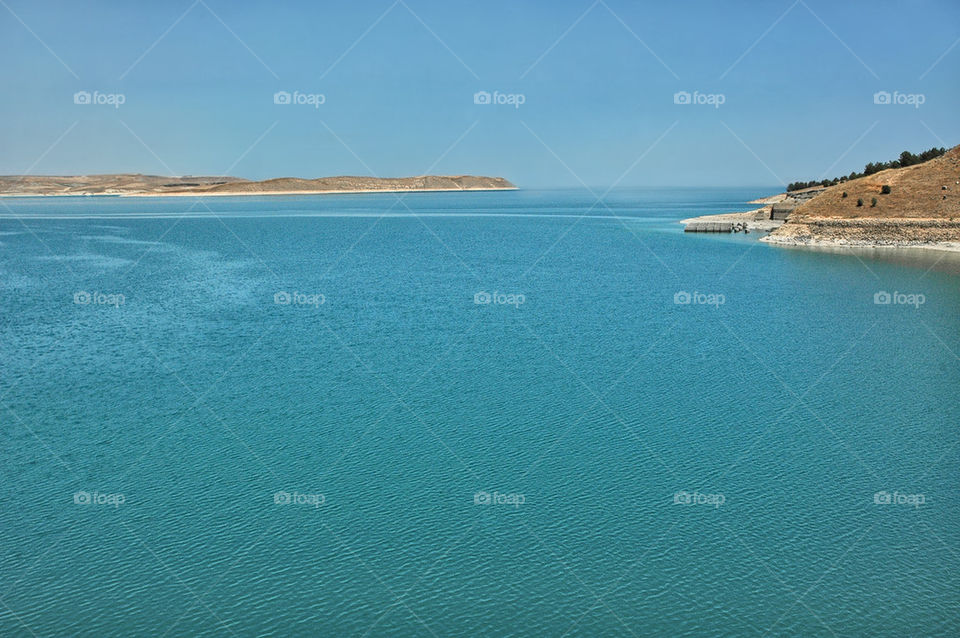 Lake of Atatürk Dam