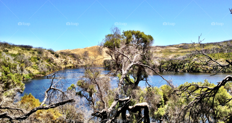 river margaret river melaleuca south west western australia by gdyiudt