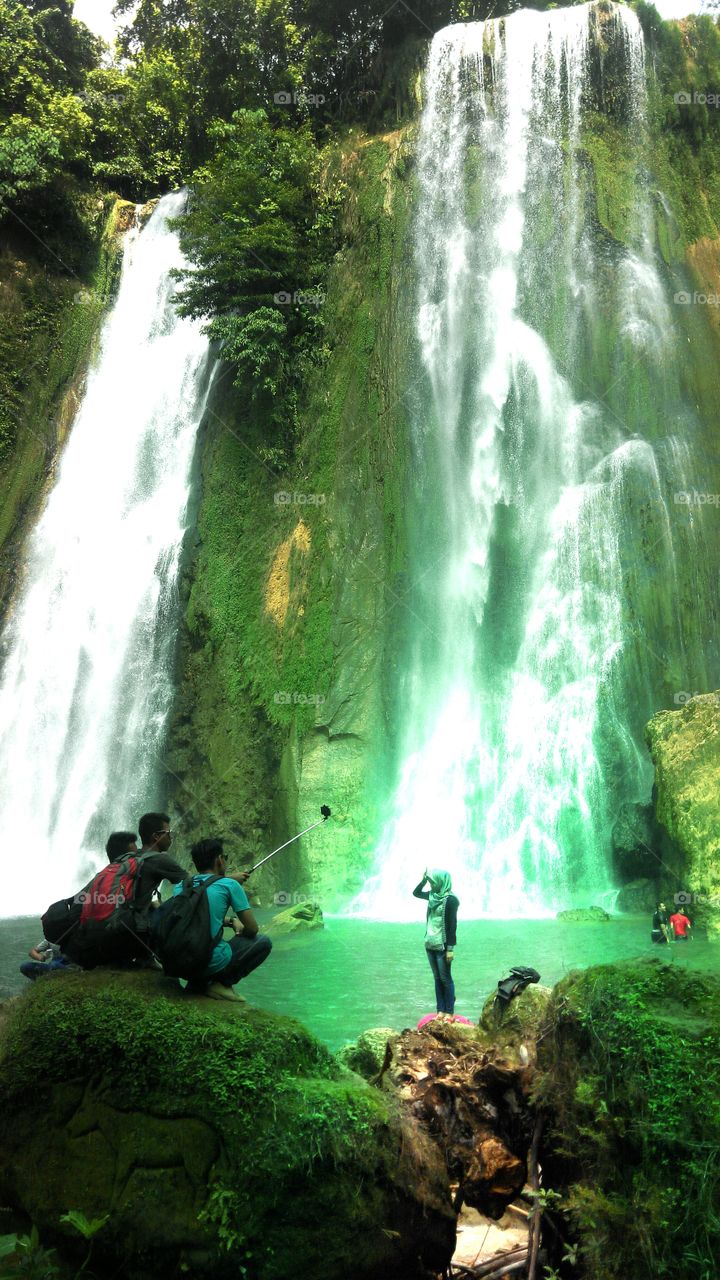 Selfie on Cikaso Waterfall
Indonesia