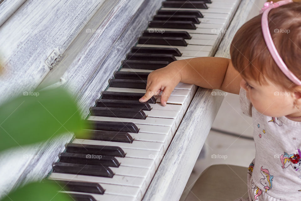 piano playing