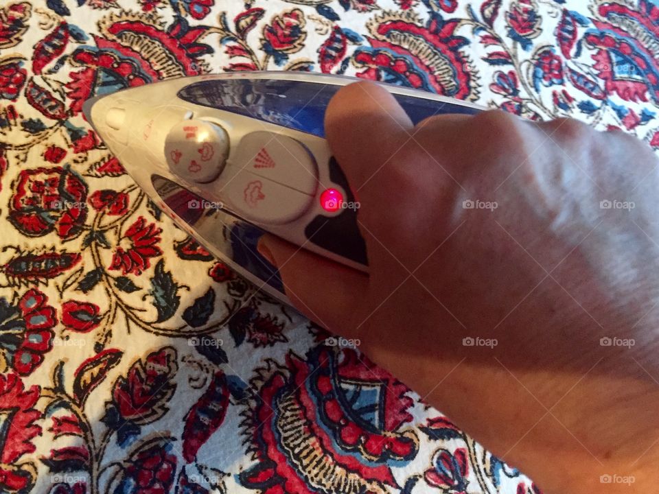 Working hands up close