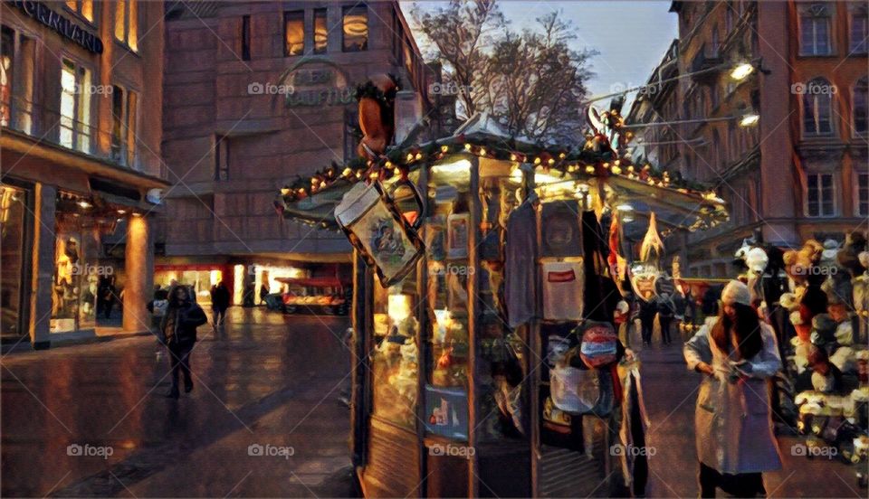 THE GERMAN CHRISTMAS MARKET