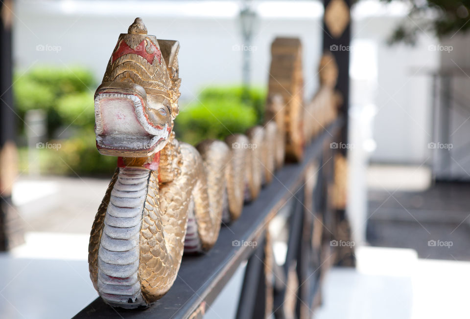 Sculpture in the Kraton palace, Jogjakarta, Java, Indonesia 