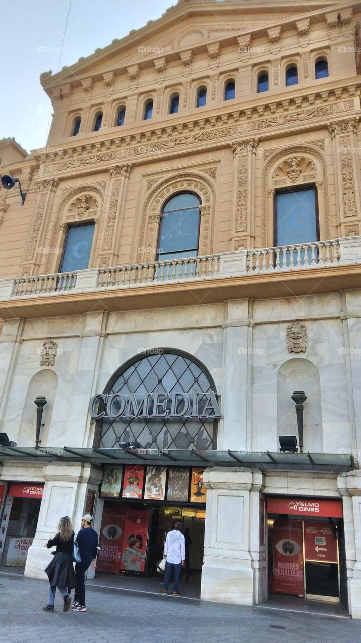 Edificio de La Comedia en Barcelona