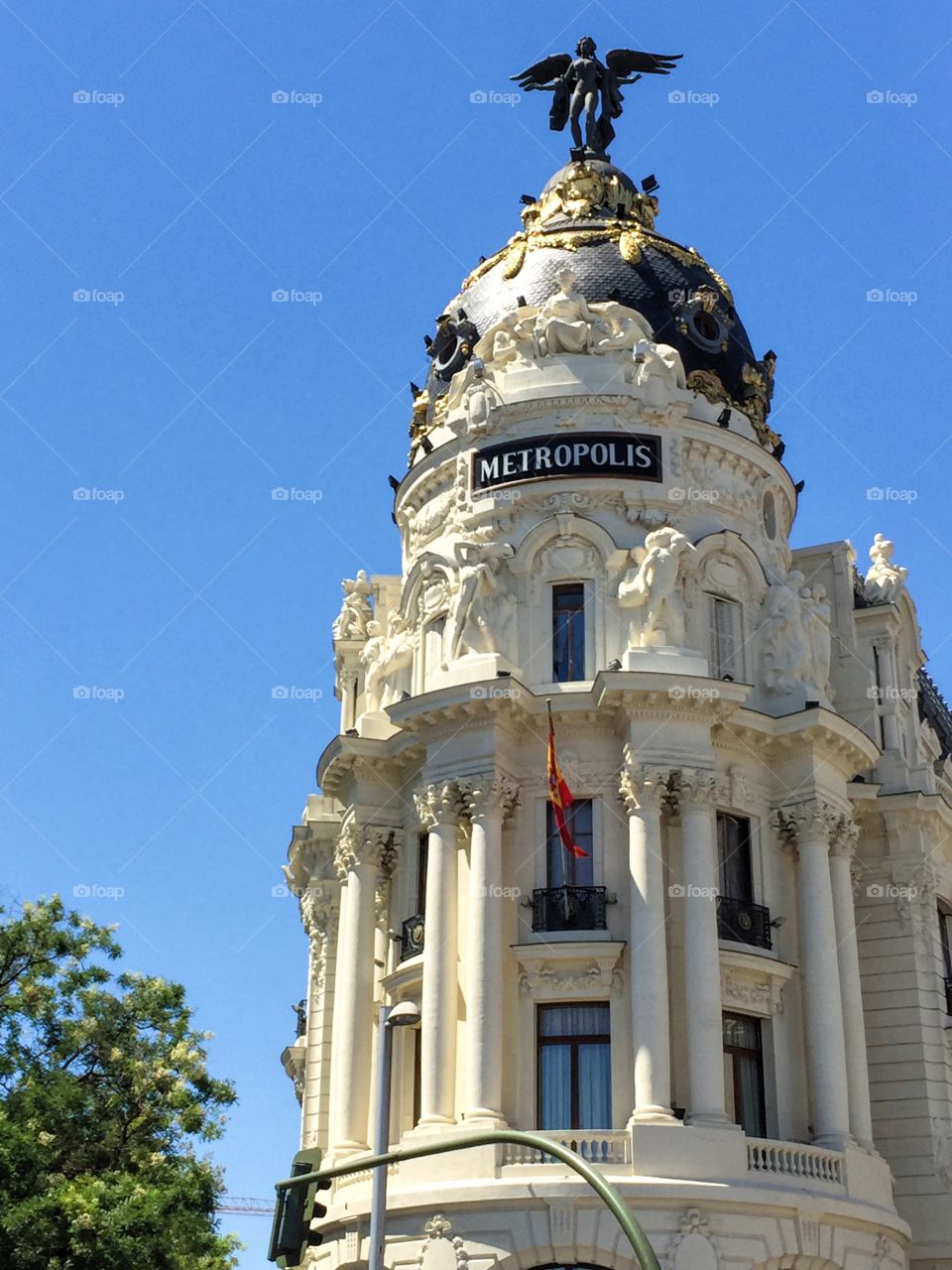 Metropolis building Madrid 