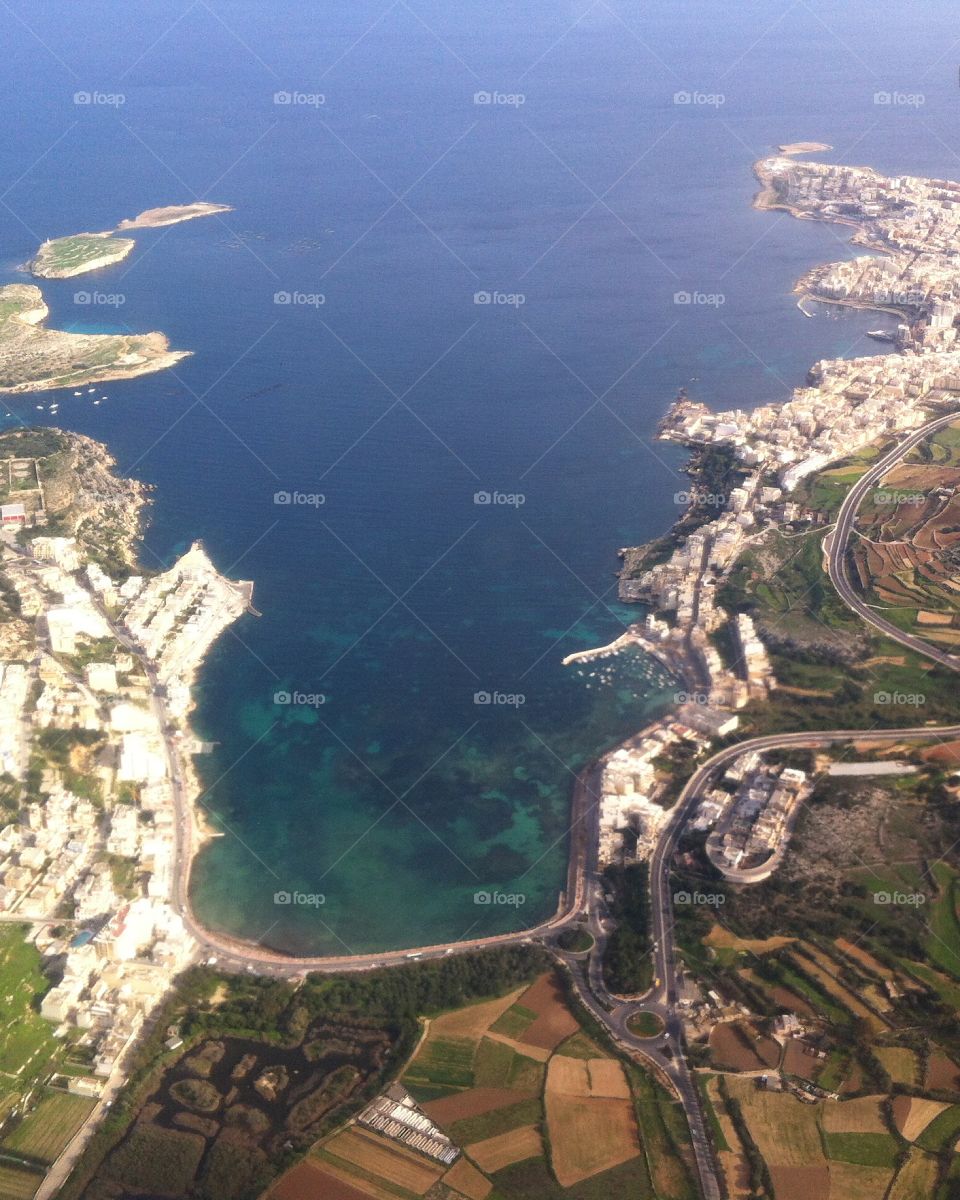 Aerial View of Malta