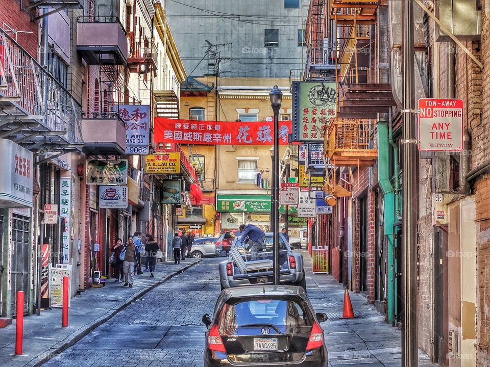 San Francisco Alleyway