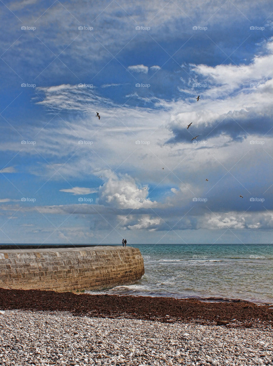 sky blue the clouds by chris7ben