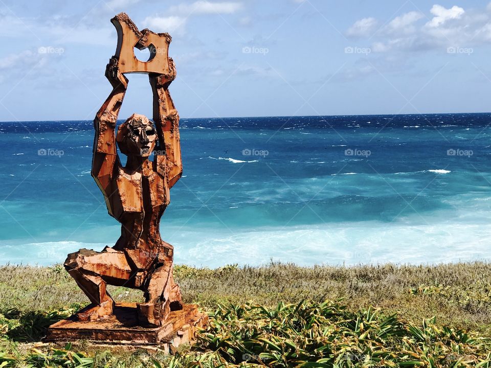 Isla Mujeres Sculpture  