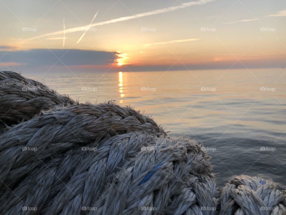 Water, Sunset, Sea, Ocean, Beach