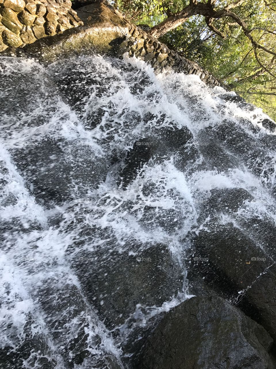 Waterfalls water