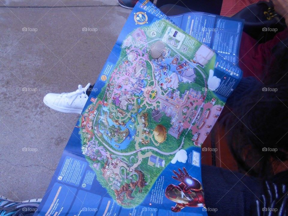 Map of Disney