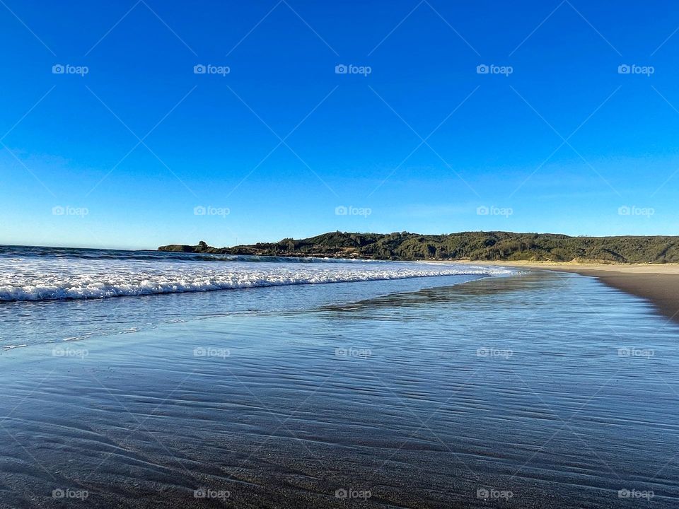 Seashore in chile 