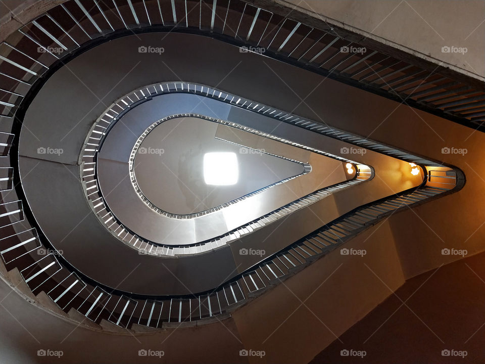 The Eye - Staircase in Jodhpur, Rajasthan, India