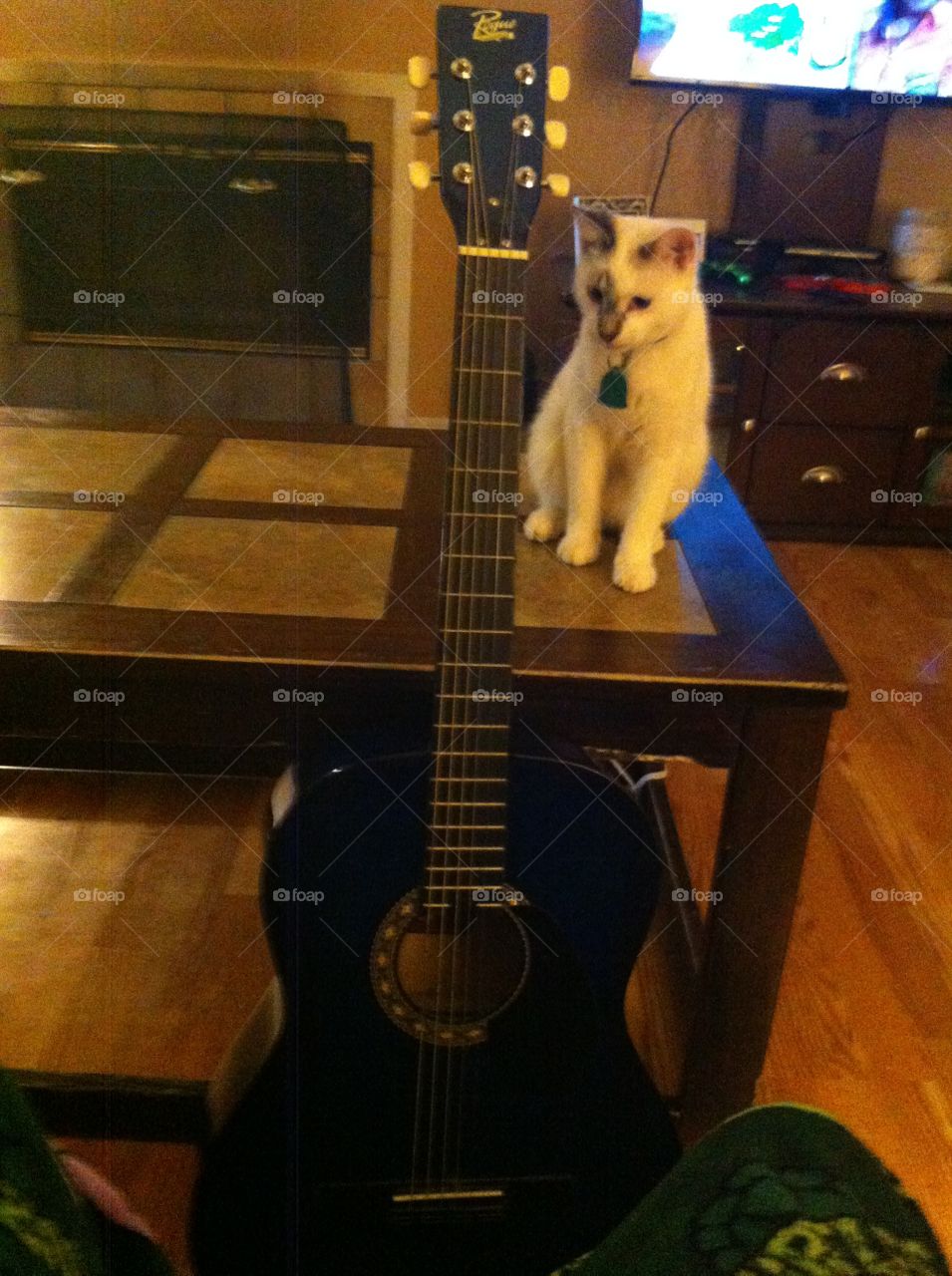 Yayo and his guitar