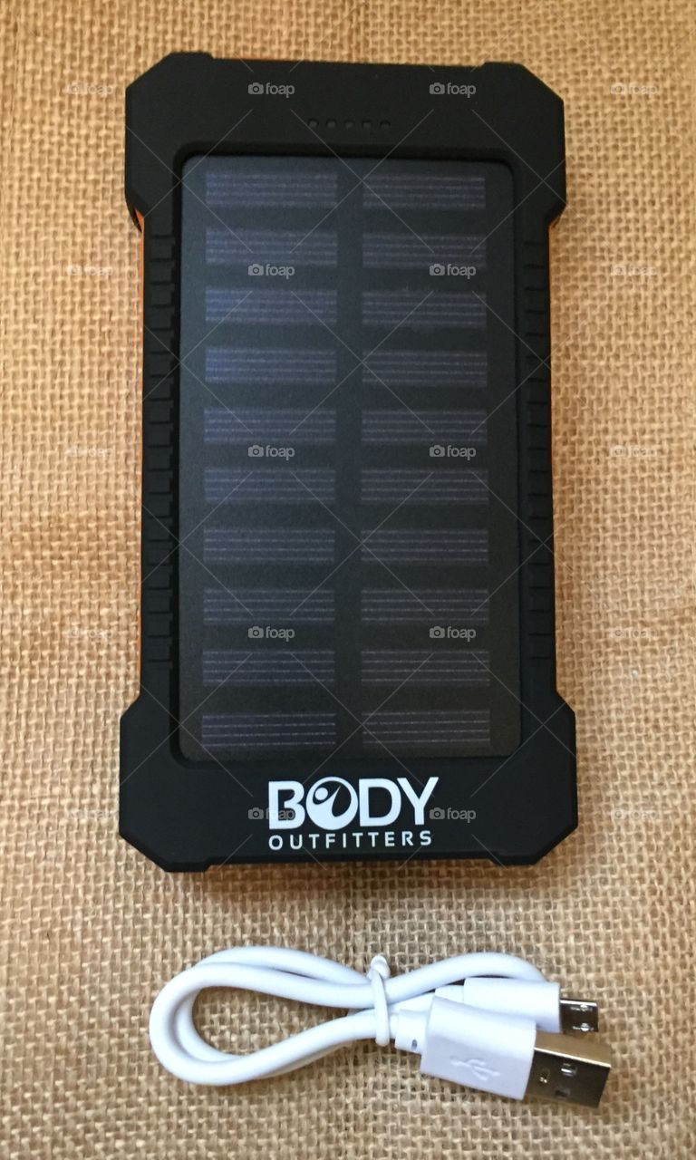 Solar phone charger 