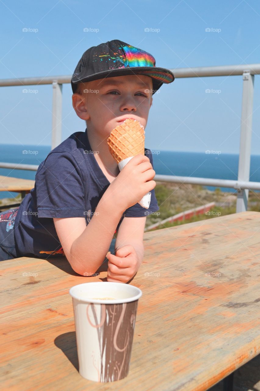 Child, Summer, One, People, Outdoors