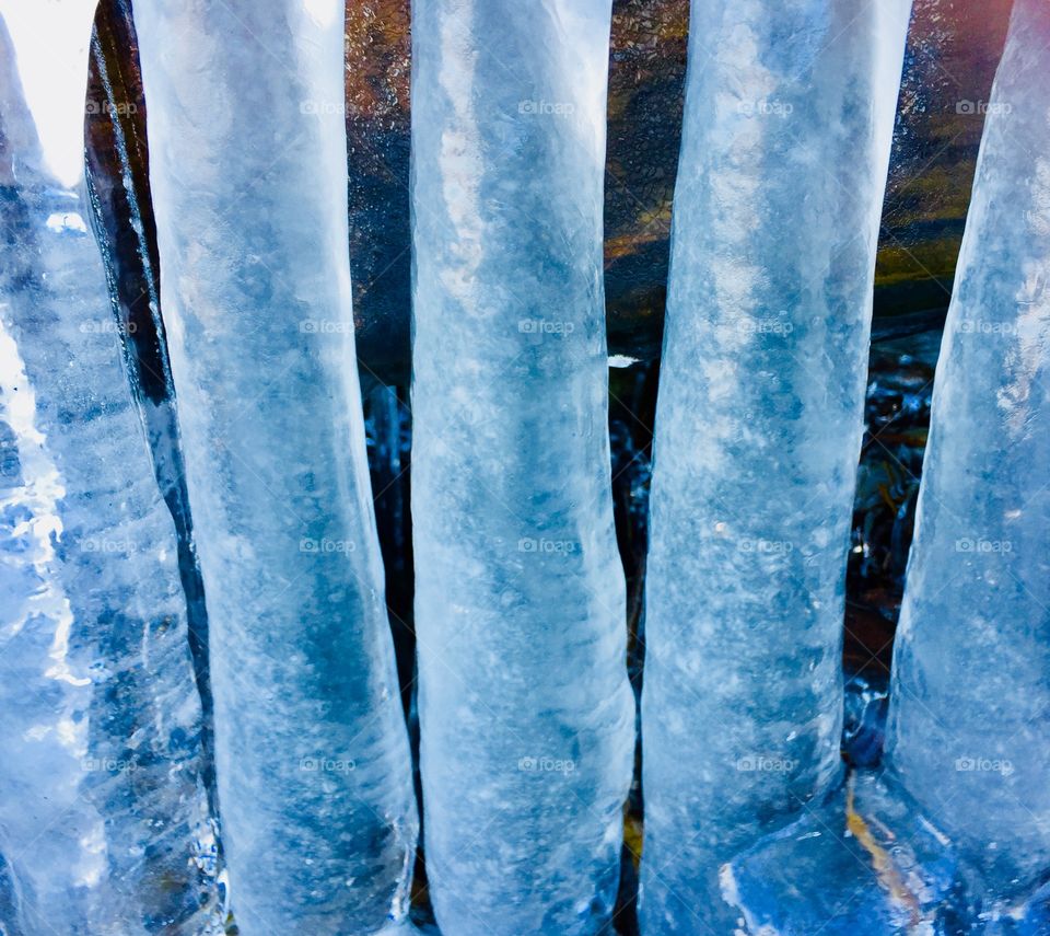 Abstract icicles 