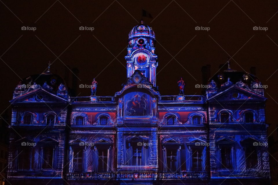 Lyon fête des Lumières 2014