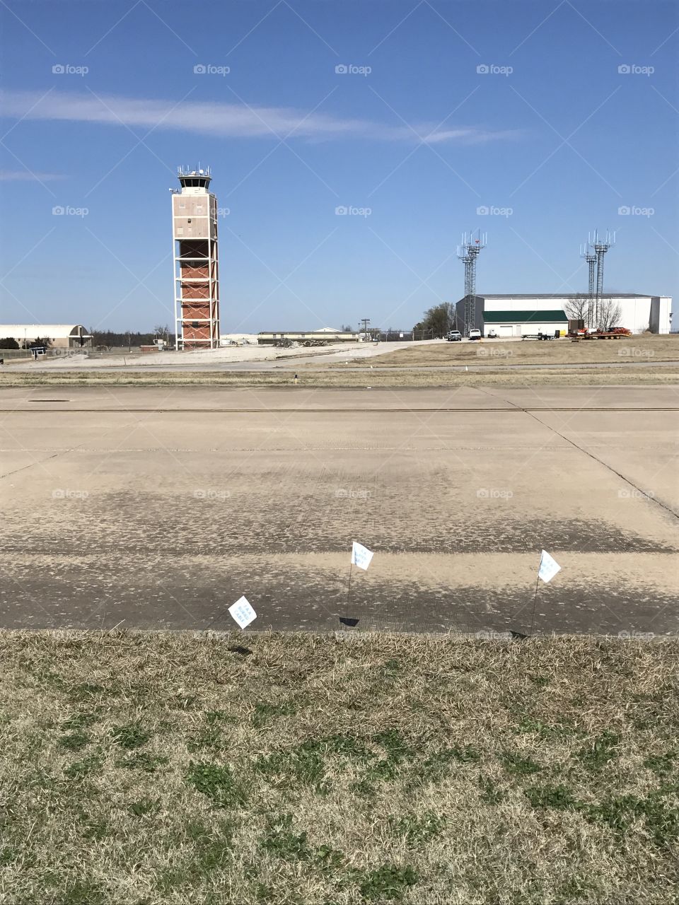 Tulsa Air Traffic Control Tower in Oklahoma 