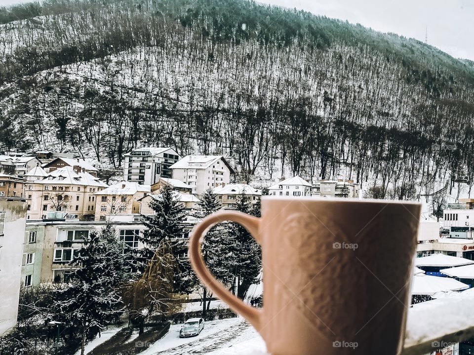Coffee with a view