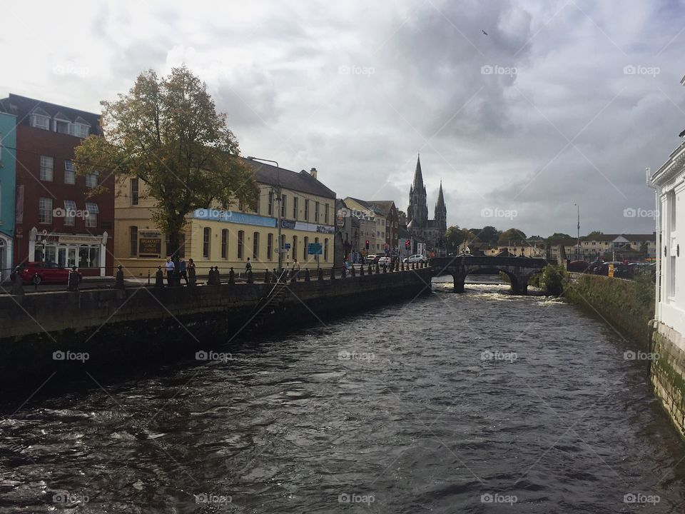 River, Architecture, Canal, Water, No Person