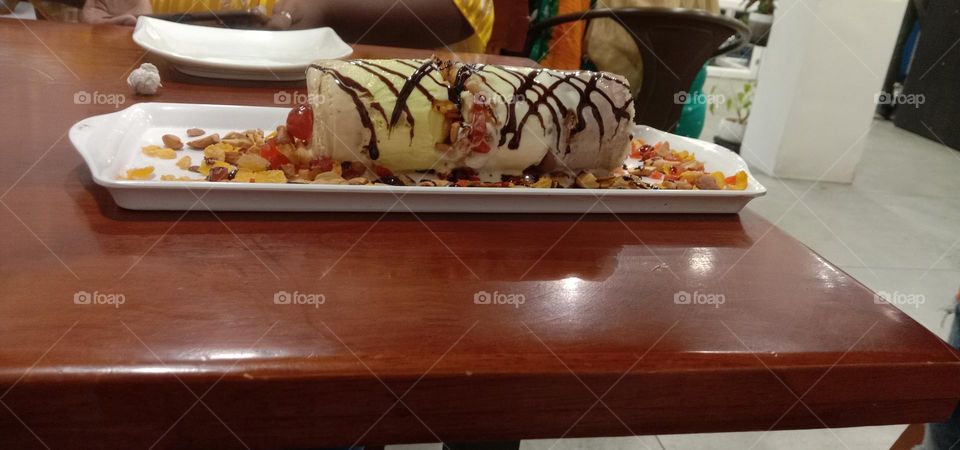 Must try steam ice cream 😋❤️