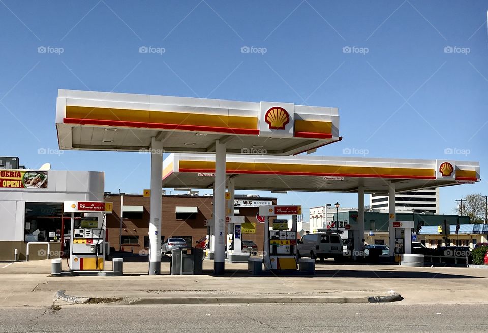 Shell Gas Station 