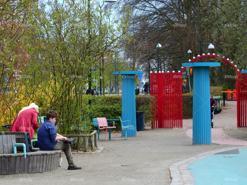 Playground in colors