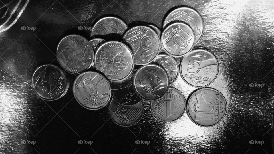 moedas antigas níquel cruzeiros centavos