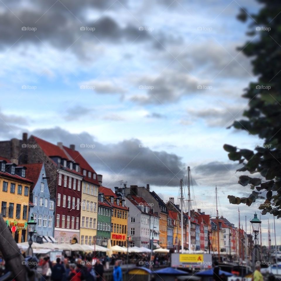 Nyhavn, Copenhagen, Denmark 