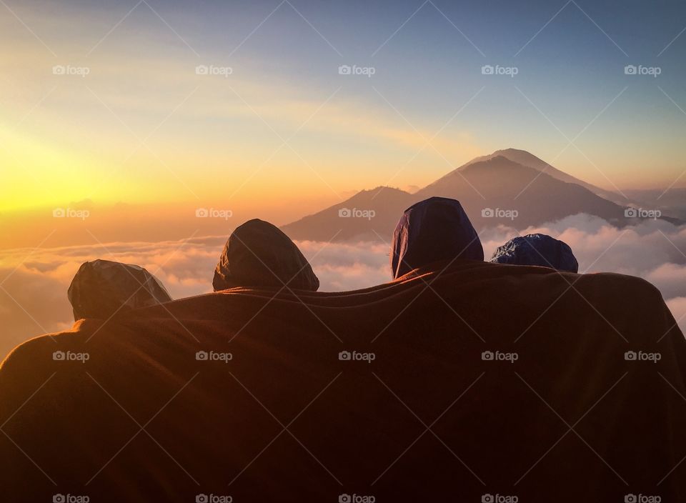 Sunrise with friends
