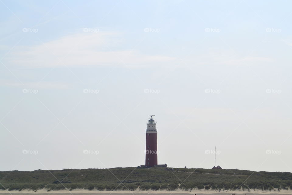 Lighthouse.. The lighthouse Brandaris on the island of Texel.