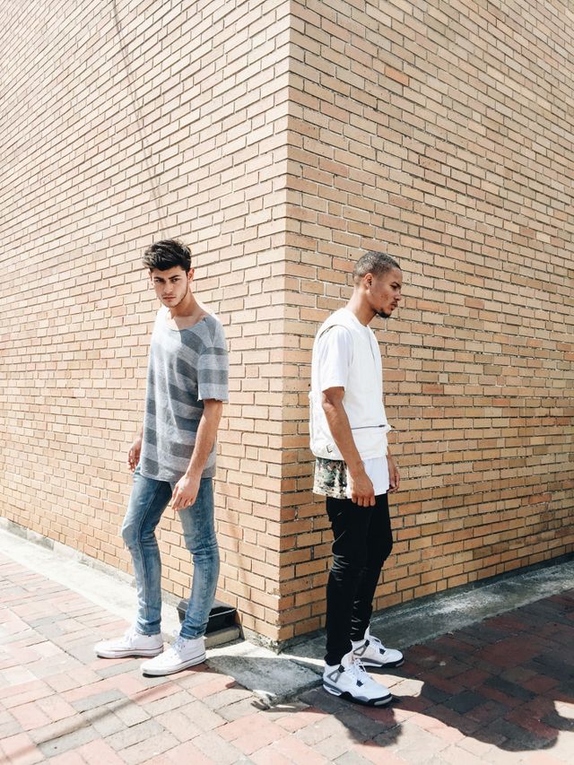Man, Urban, People, Outdoors, Two