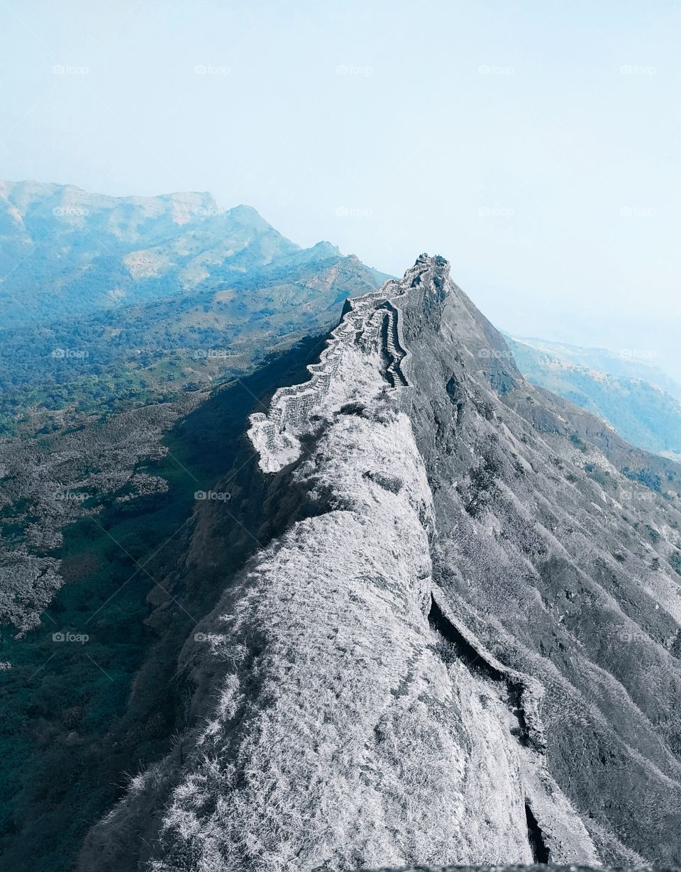 Rajgad Fort Gunjavane maharashtra trip with friends View Shot on camera