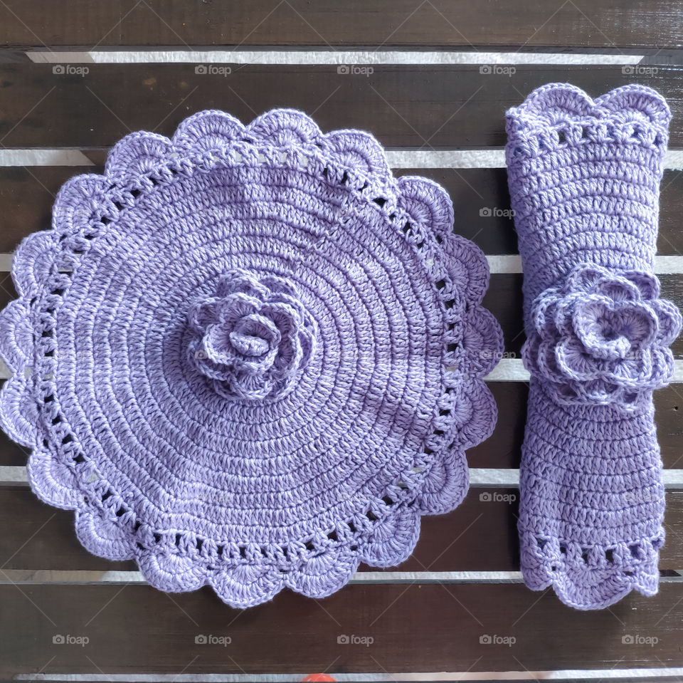 set your table for lunch or dinner with your own handmade is a simply happiness