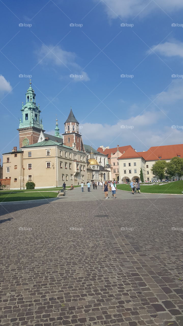 Palace in Krakow, Poland 