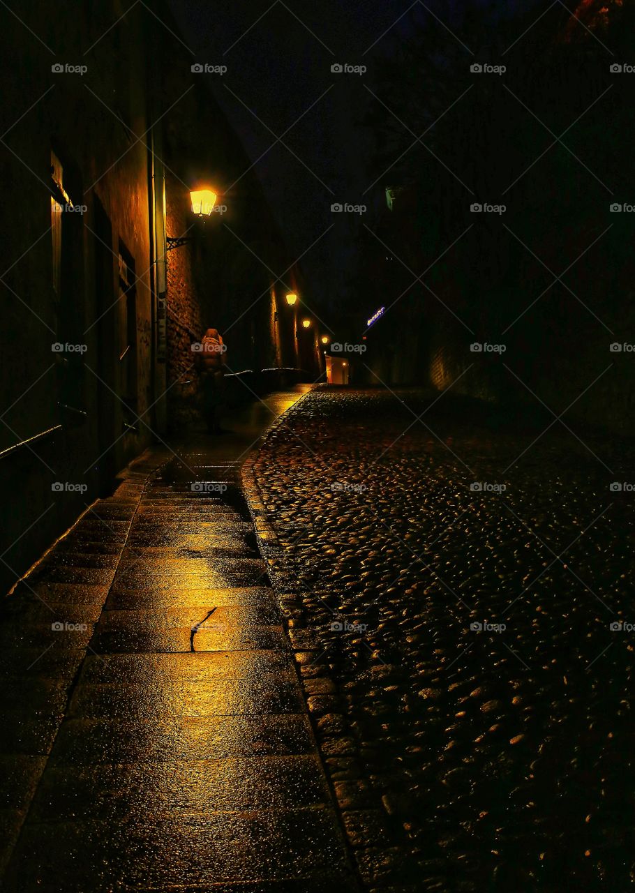 Walking lonely in Tallinn