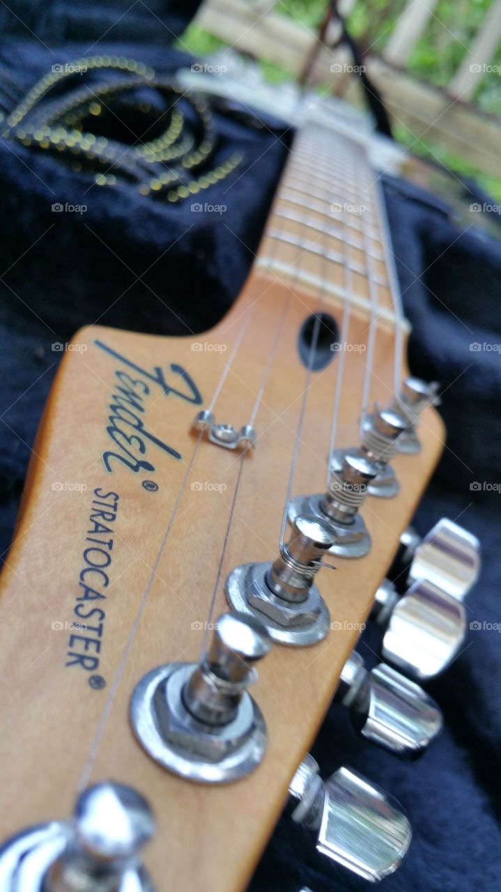 Fender Stratocaster. 2008, Mexican made. A simple beauty