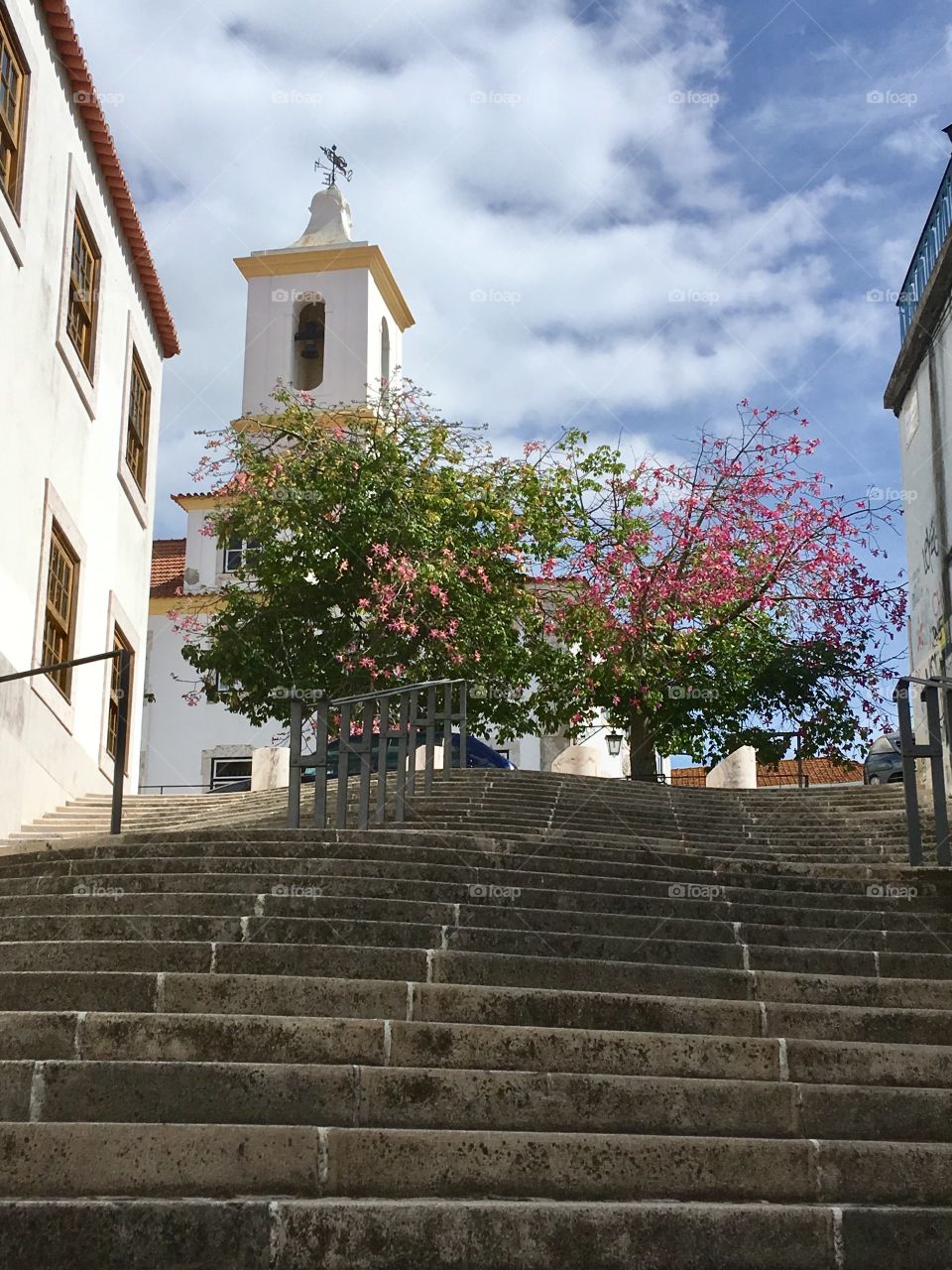 Stairs to Church 