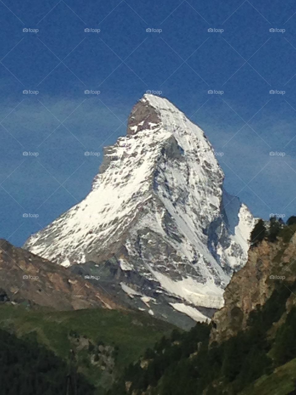 The one and only Matterhorn. When you are around it, you can’t stop looking at it!