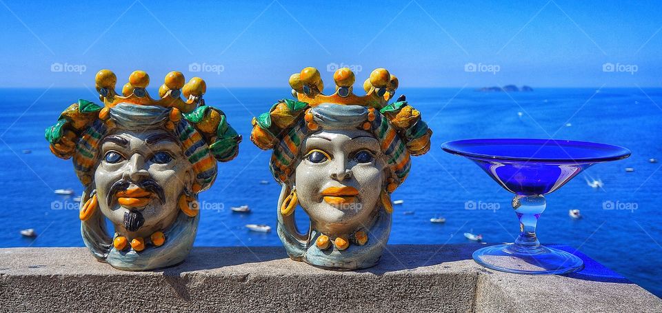 Amalfi coast ceramics