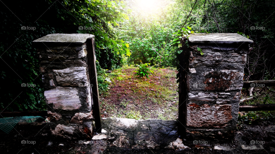 Gate to nature