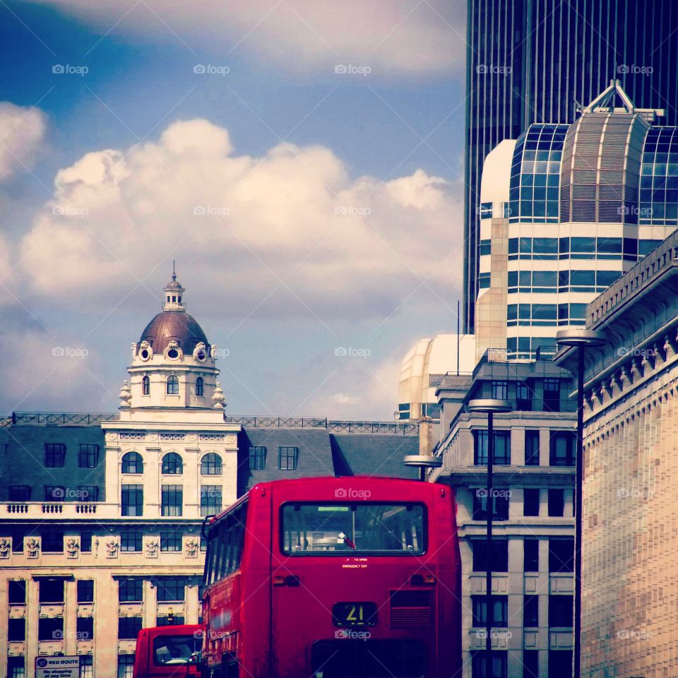 London. Bus