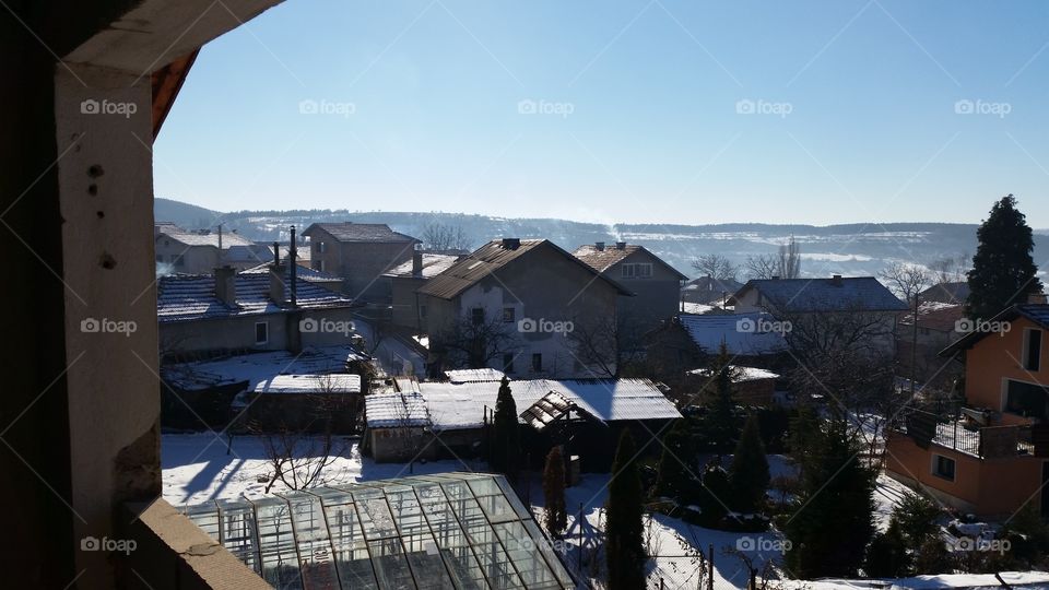 Snow, No Person, Winter, House, Travel