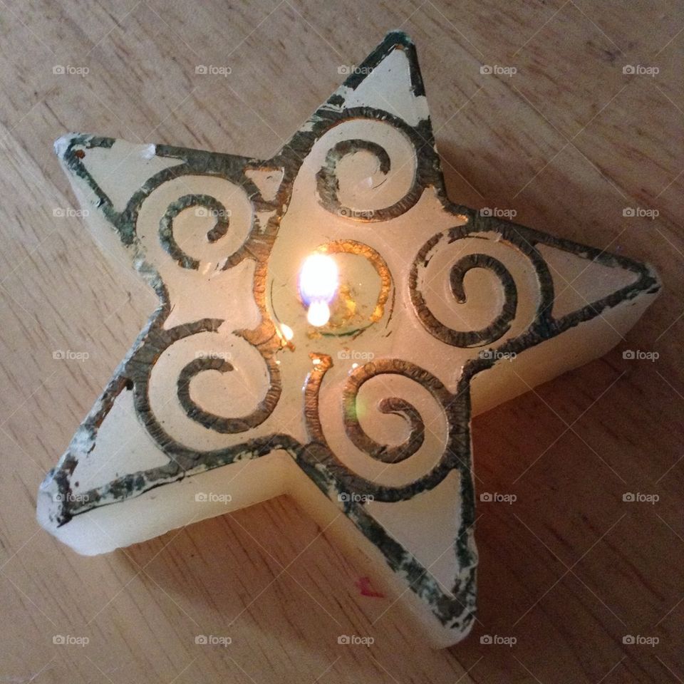 Starlight candle