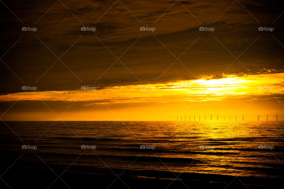 Rhyl sunset