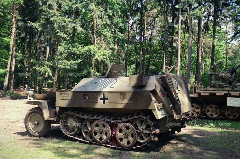 Military vehicle Sdkfz 250
