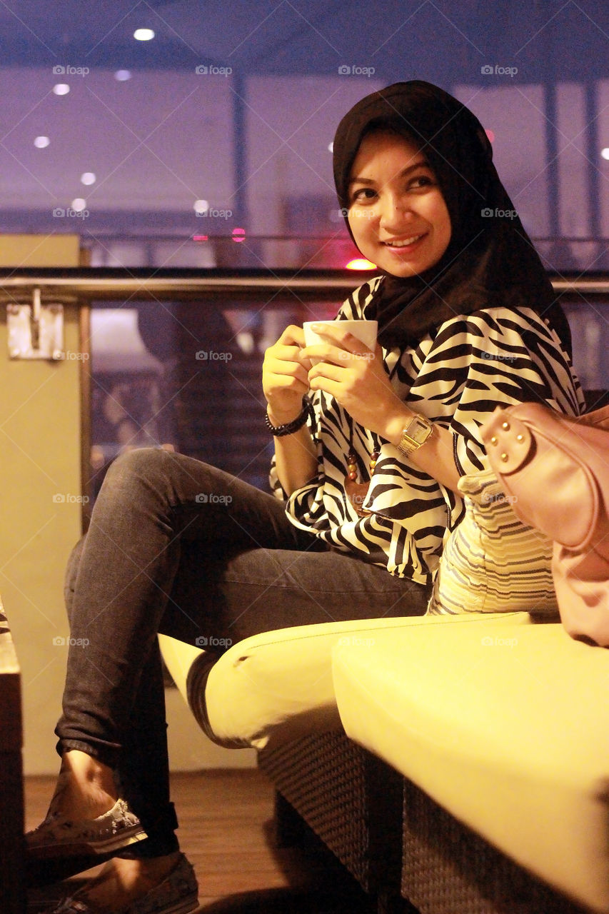 :: Relax with a Cup of Coffee at Evening ::