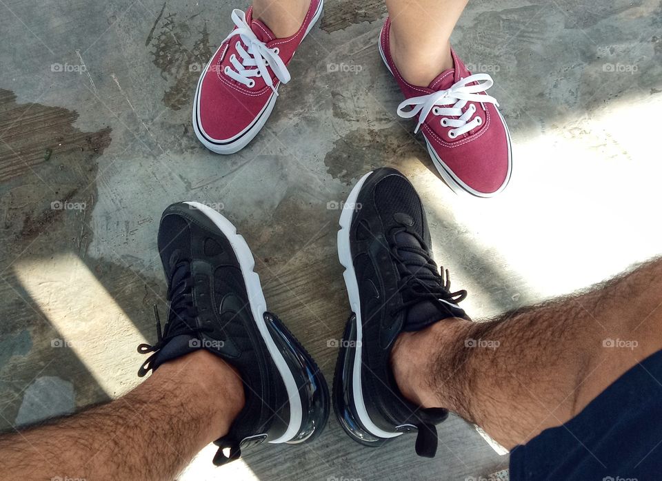 Another shoe shot, why not? Up to the mountains this time- we were not hiking, if that's what you think. It's just an easy-peasy ride-and-walk uphill. 🌿